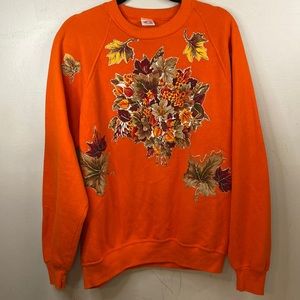 Vintage Jerzees Fall Aesthetic Sweatshirt